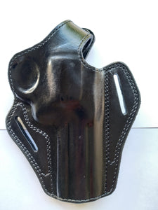 Handcrafted Leather Belt owb Holster For Smith and Wesson 686 4 inch (R.H)