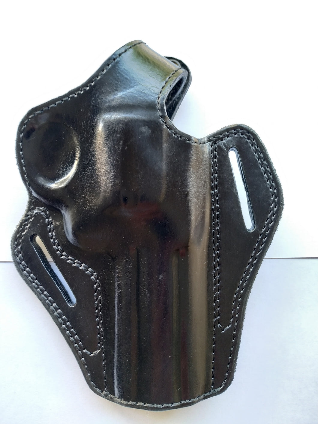 Leather Belt owb Holster For Smith and  Wesson 686 4 inch barrel