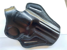 Load image into Gallery viewer, Leather Belt owb Holster For Smith and  Wesson 686 4 inch barrel