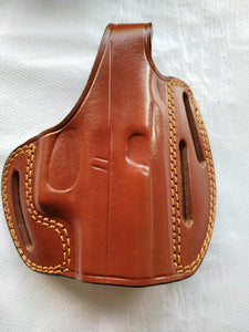 Cal38 | Leather Belt owb Holster for Glock 42