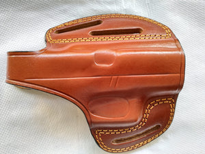 Cal38 | Leather Belt owb Holster for Glock 42