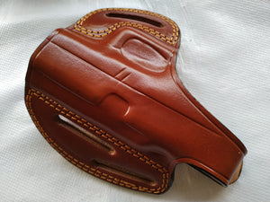 Cal38 | Leather Belt owb Holster for Glock 42