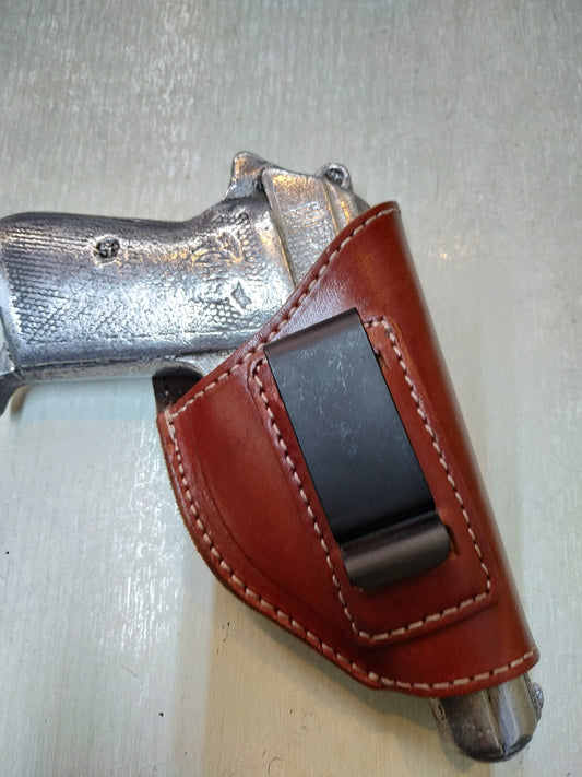 Cal38 | Leather Belt iwb Holster For Beretta Model 70,71 