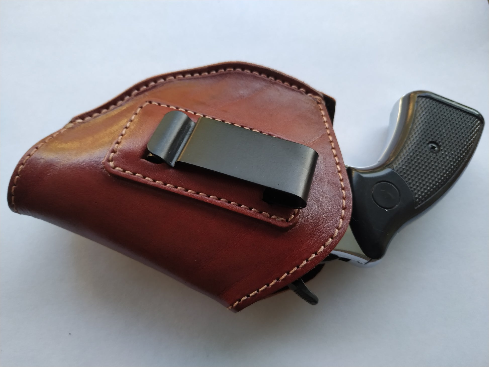 Cal38 | Leather Belt iwb Holster Smith and Wesson 38 special 