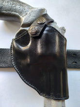 Load image into Gallery viewer, Cal38 | Leather Two Position Belt Holster For Smith and Wesson 686 Snub Nose 