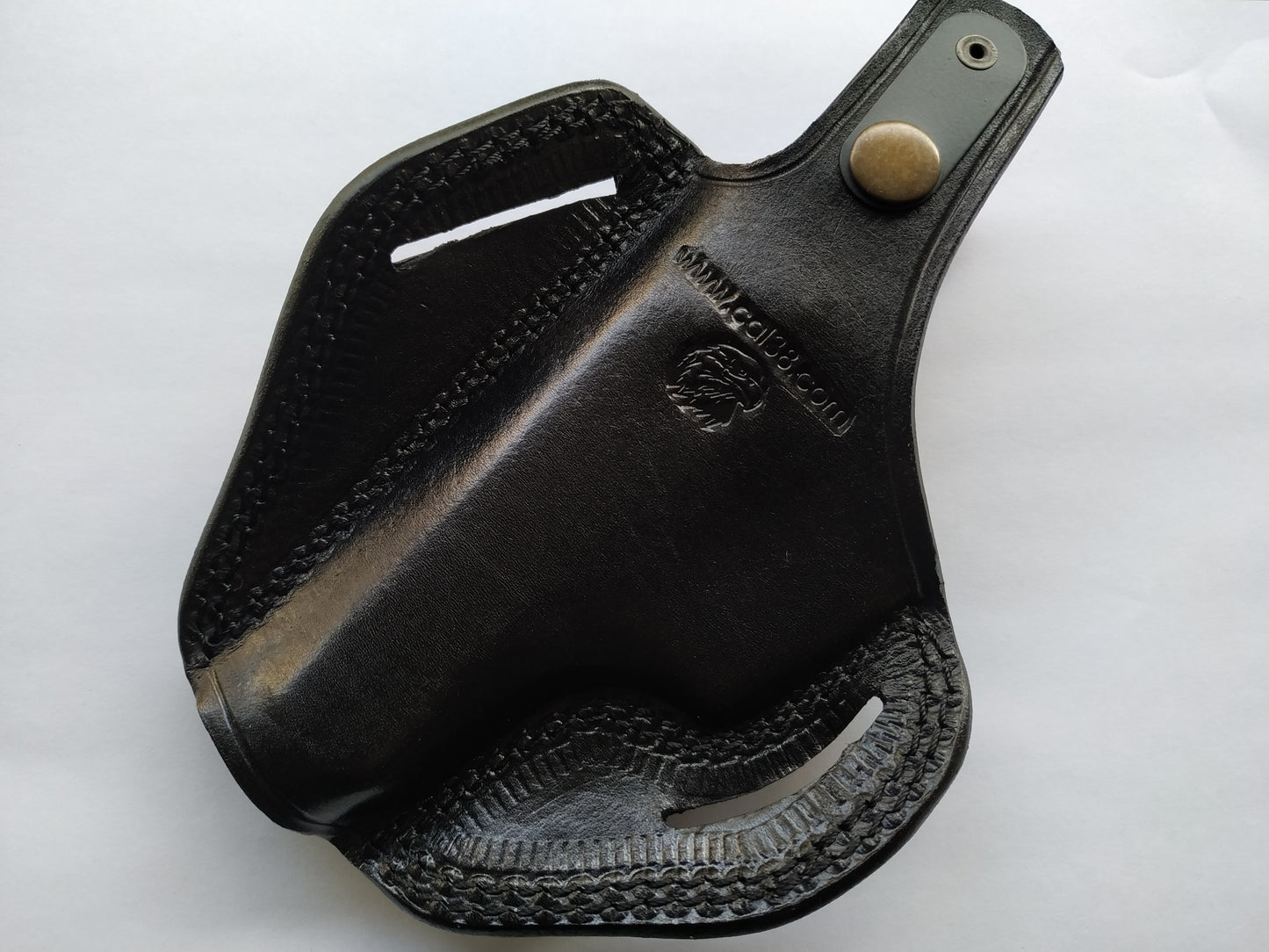 Cal38 | Leather Belt owb Holster  Bersa Thunder 380 