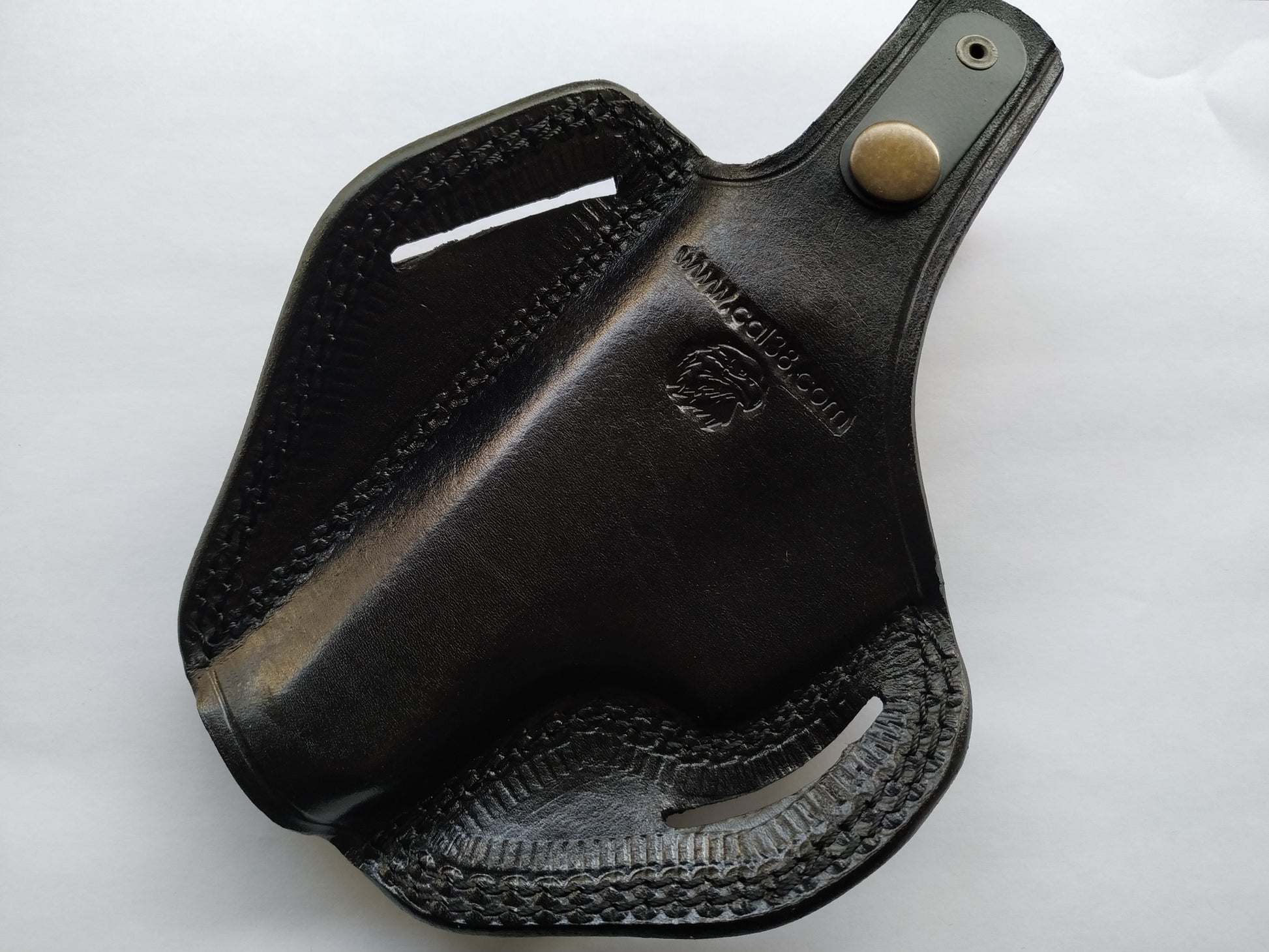 Cal38 | Leather Belt owb Holster  Bersa Thunder 380 