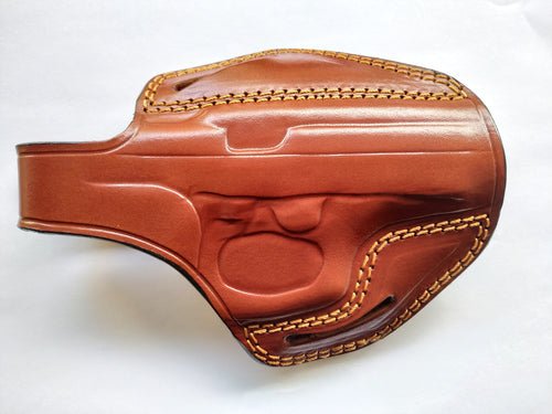 Cal38 | Leather Belt owb Holster  Bersa Thunder 380 