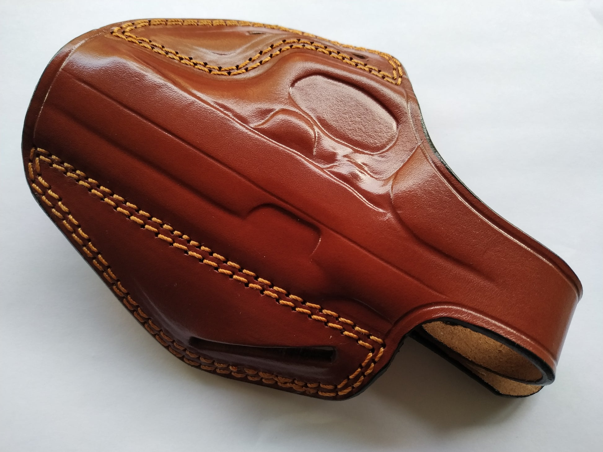 Cal38 | Leather Belt owb Holster  Bersa Thunder 380 