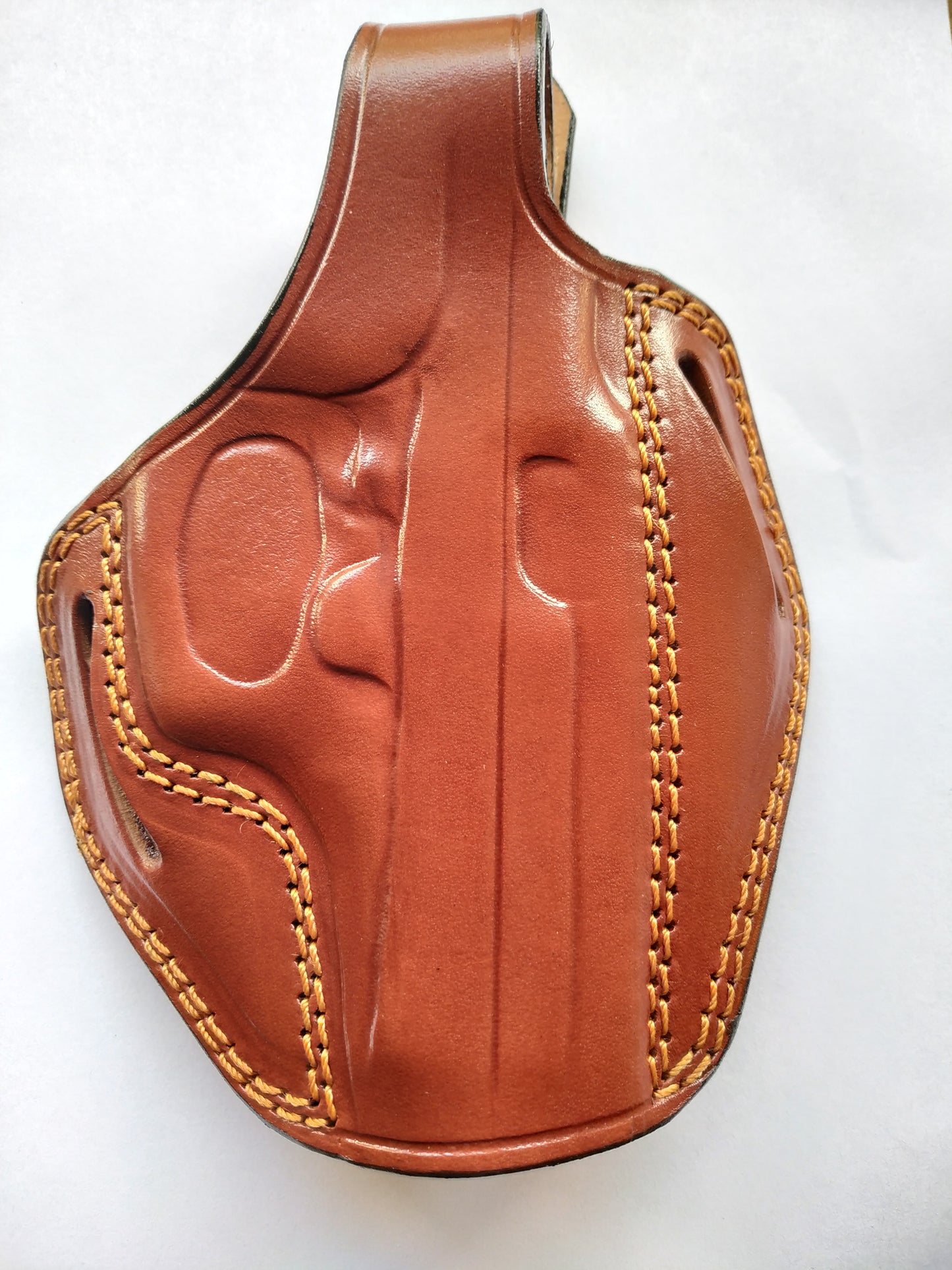 Cal38 | Leather Belt owb Holster  Bersa Thunder 380 
