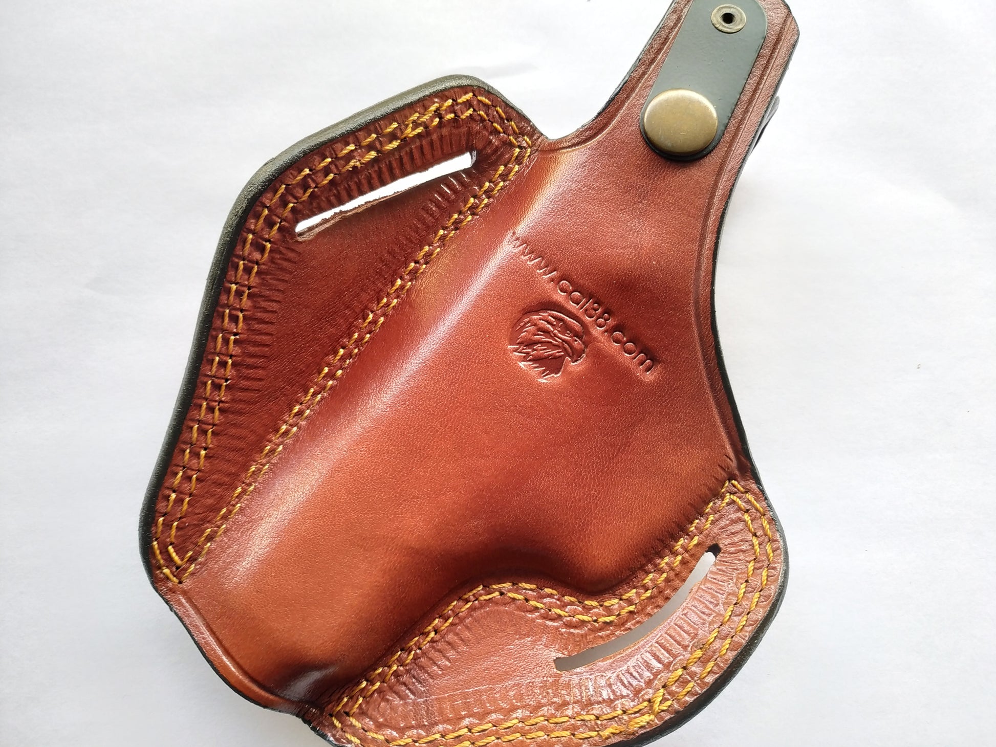 Cal38 | Leather Belt owb Holster  Bersa Thunder 380 