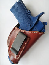 Load image into Gallery viewer, Cal38 IWB Leather Holster For Browning 1911-380 Black Label 