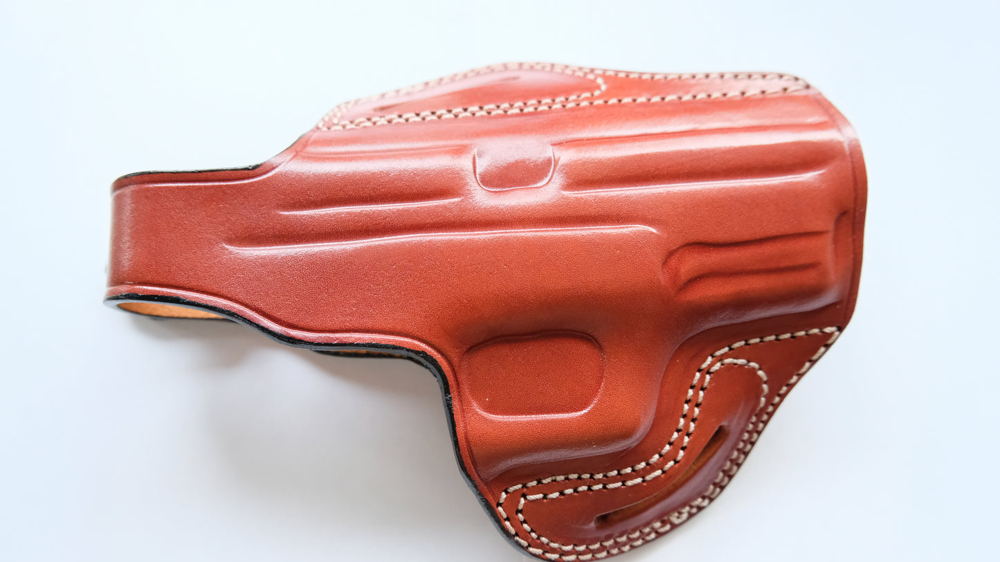 Leather Belt Holster For Springfield XD 9mm 4 inch 