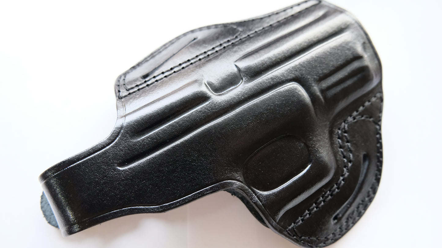 Leather Belt Holster For Springfield XD 9mm 4 inch 