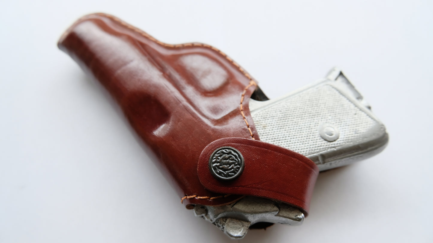  Cal38 Leather Belt Holster for Walther PP Series