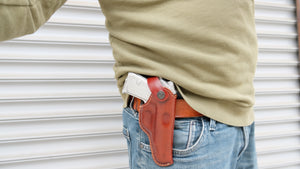 Leather Belt Holster for Walther PP Series