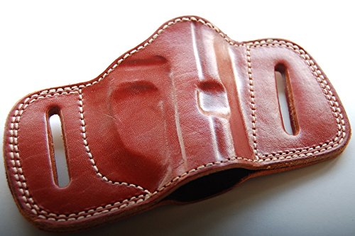 Cal38 | Leather Belt Slide Holster for Bersa Thunder 380 CC 
