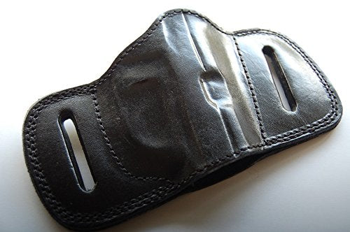 Cal38 | Leather Belt Slide Holster for Bersa Thunder 380 CC 