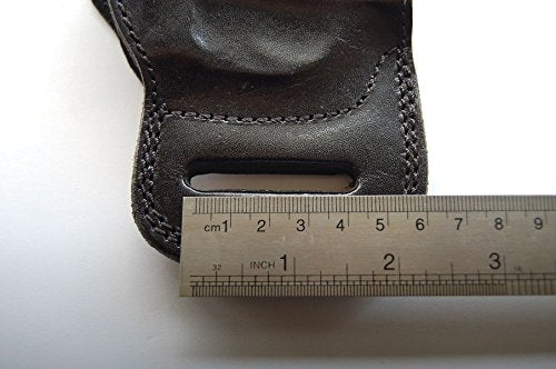 Cal38 | Leather Belt Slide Holster for Bersa Thunder 380 CC 