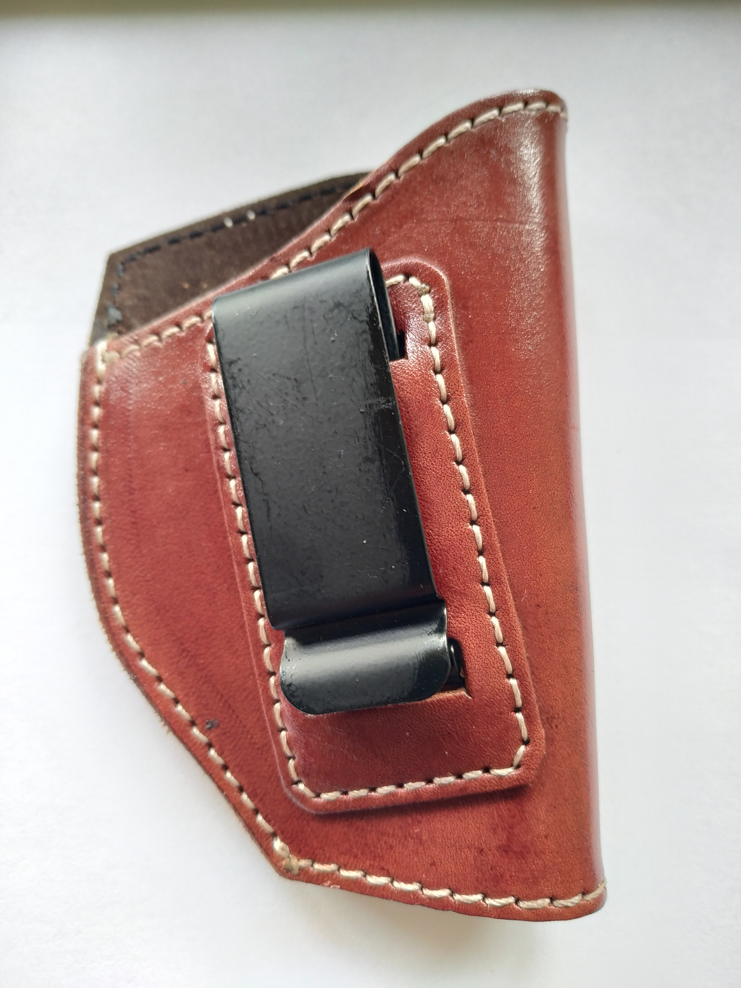 Cal38 IWB Leather Holster For Browning 1911-380 Black Label 