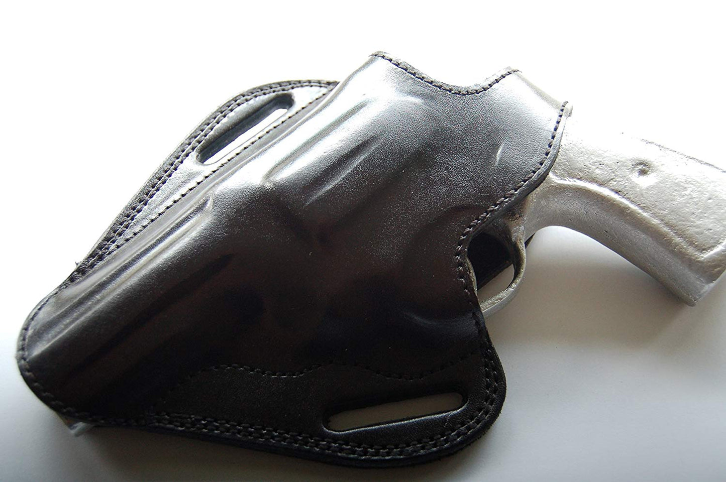 Cal38 Leather Belt Holster for Taurus Tracker 44 Magnum 4" Barrel
