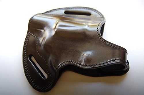 Handcrafted Leather Belt Holster for Ruger SP101 Standard .357 Magnum Revolver