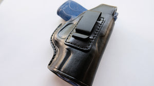 Cal38 Leather IWB Holster For Smith and Wesson M&P9 Shield