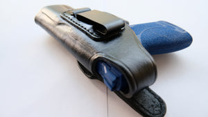 Cal38 Leather IWB Holster For Smith and Wesson M&P9 Shield