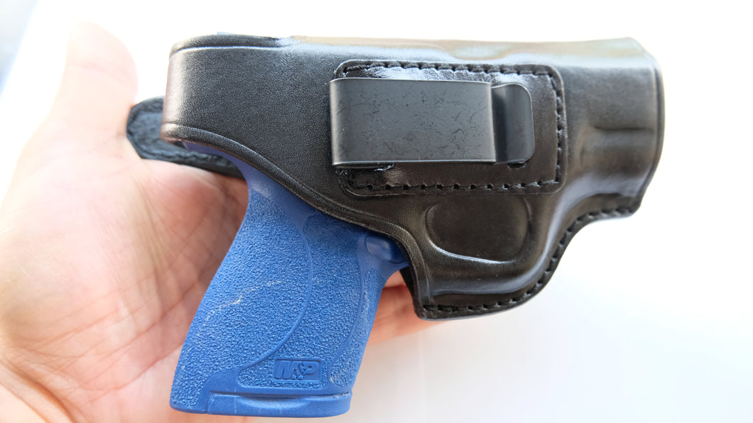 Cal38 Leather IWB Holster For Smith and Wesson M&P9 Shield