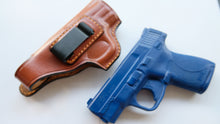 Load image into Gallery viewer, Cal38 Leather IWB Holster For Smith and Wesson M&amp;P9 Shield