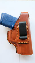 Load image into Gallery viewer, Cal38 Leather IWB Holster For Smith and Wesson M&amp;P9 Shield