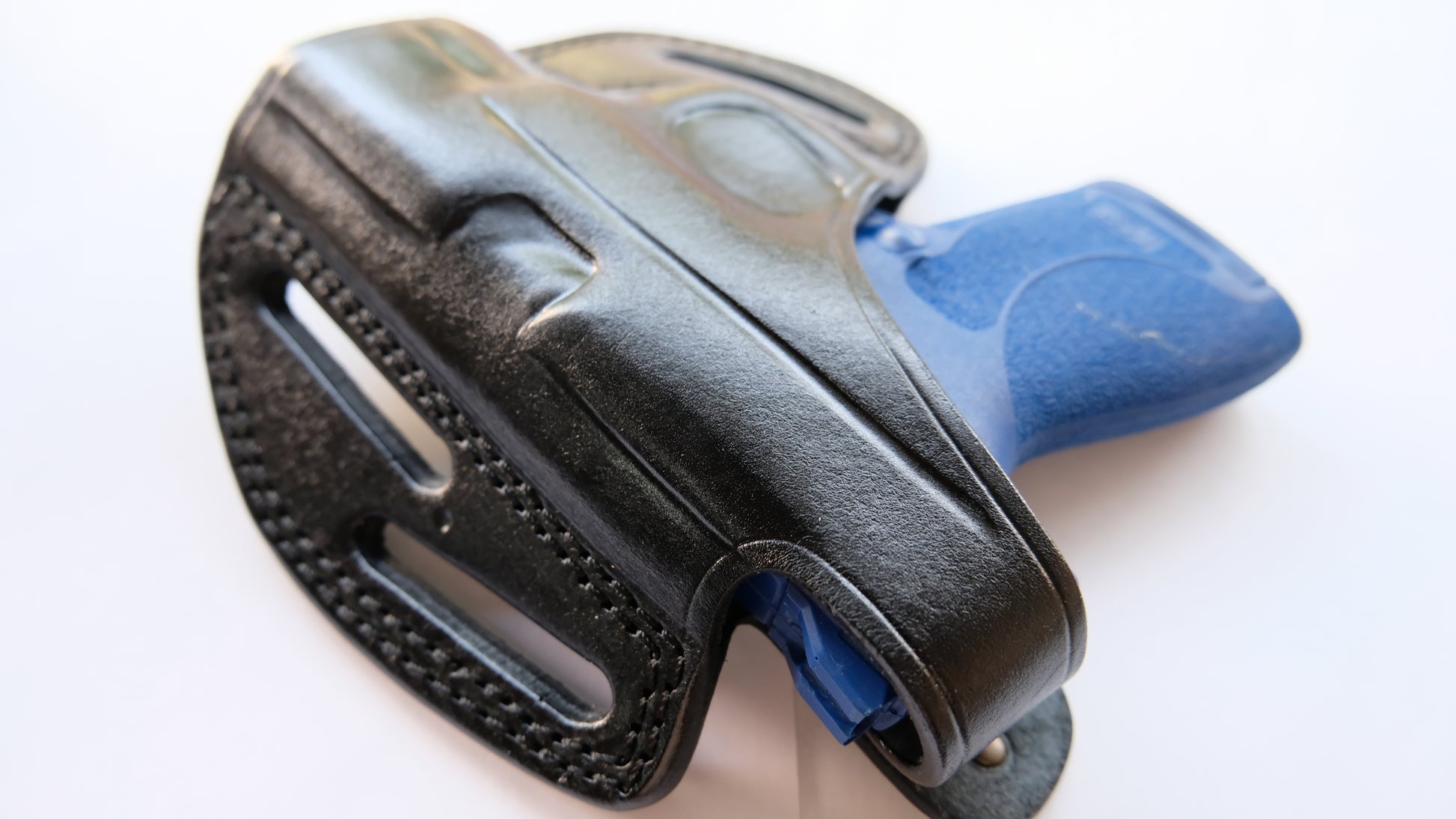 Cal38 Leather Belt Holster For Smith Wesson M&P9 Shield